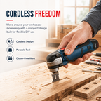 🔧 12V Cordless Precision Cutter – Compact Multi-Function DIY Detail & Plunge Cutting Tool