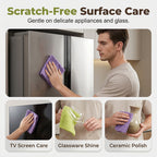 🚨 BUY 1 GET 1 FREE 🚨 First 50 Customers Only! ⏰ Premium Bamboo Fiber Microfiber Cloths – Tear-Off Design & Antibacterial Protection